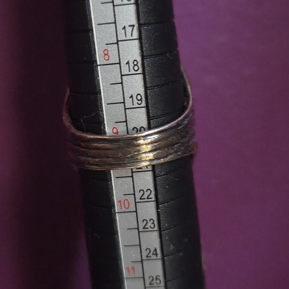 Or Paz Silver and Black Statement Ring - Picture 5 of 7